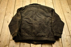 Vintage 1990s Serge Platini Suede Leather Jacket