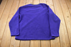 Vintage 1990s Disney Eeyore Winnie The Pooh Fleece Crewneck  Vintage Sweatshirt  Vintage Disney  Embroidered