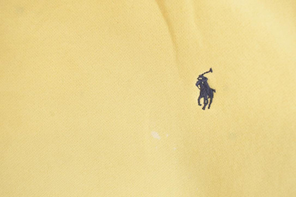 Vintage 1990s Polo By Ralph Lauren Distressed Painters Crewneck Sweatshirt Women's Cropped XL