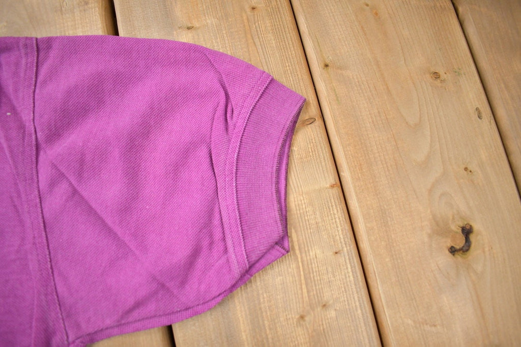 Vintage 1990s West Coast Boys Pink Button Up Polo Shirt