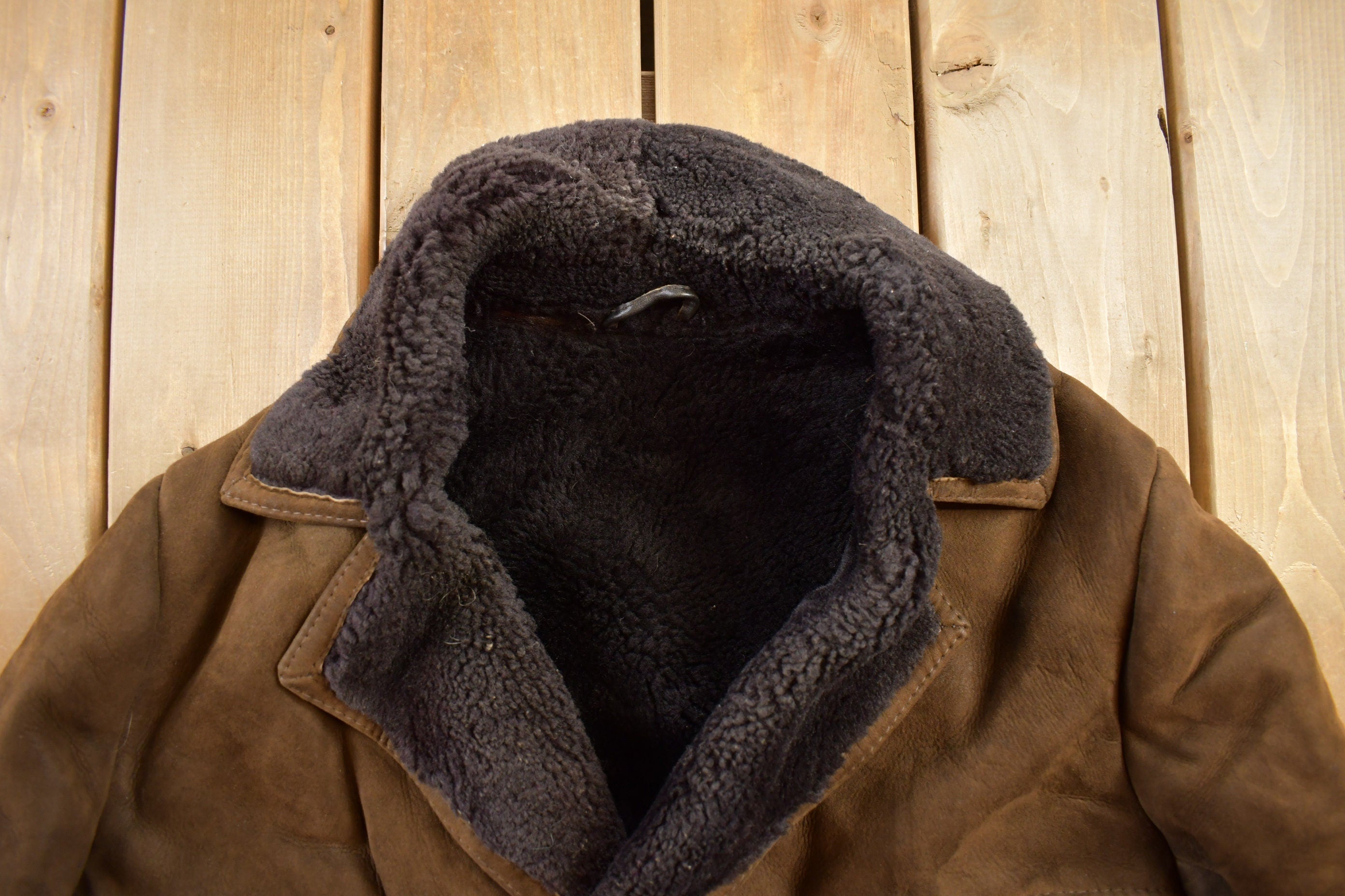 Vintage 1970s K&M Exclusive Sheepskin Fur Coat