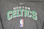 Vintage Y2K Boston Celtics Reebok NBA Hoodie Sweatshirt Men's XL