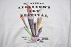 Vintage 1999 Allentown Art Festival Graphic Crewneck Sweatshirt