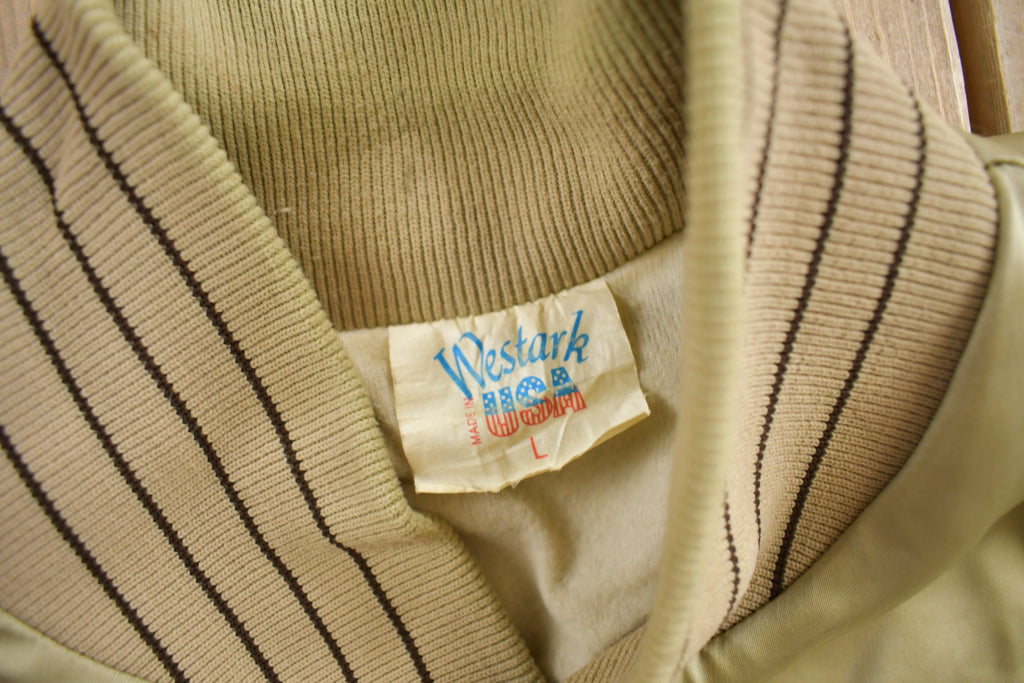 Vintage 1990s Eastern Kansas Livestock West Ark Satin Jacket