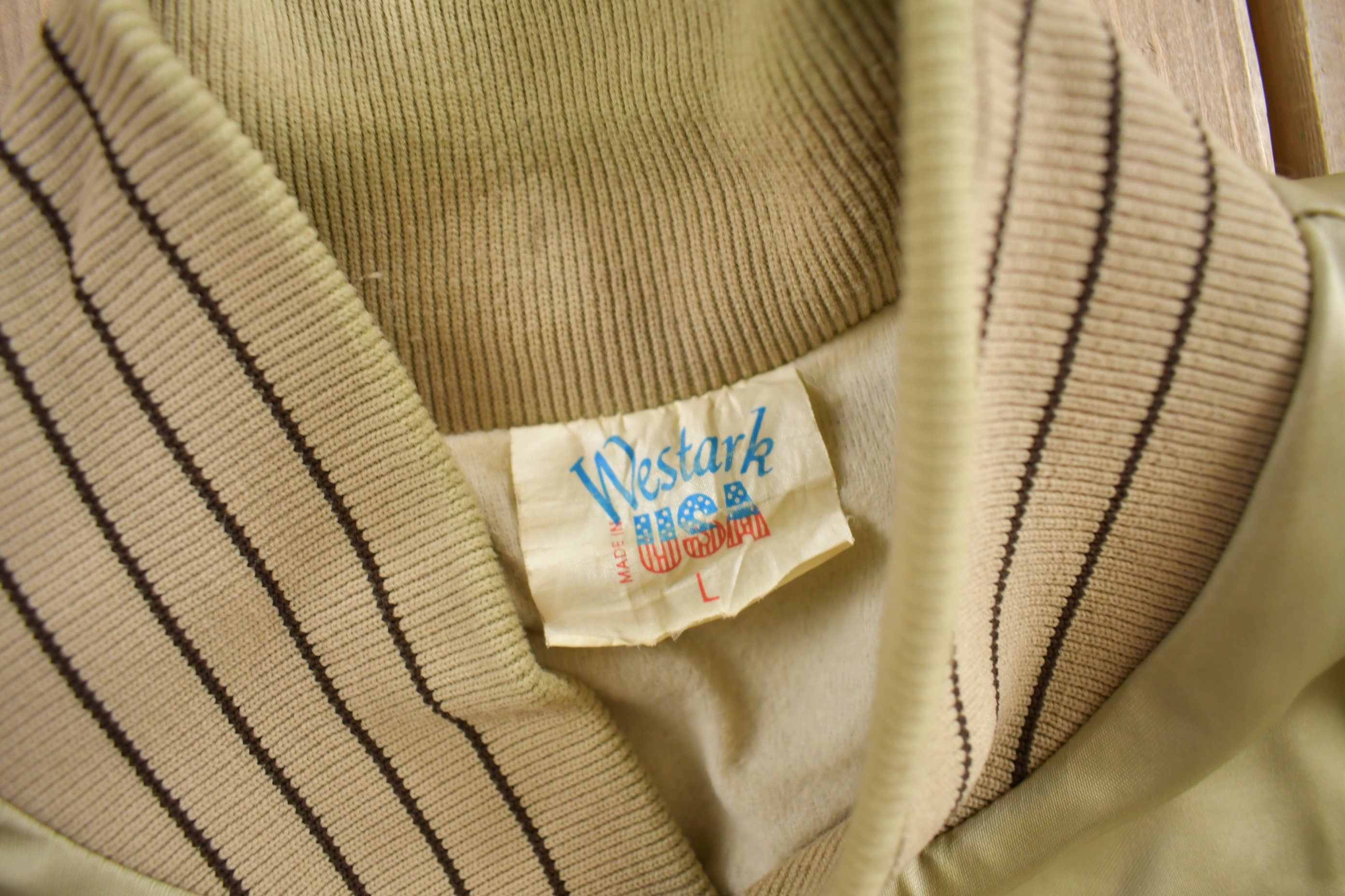 Vintage 1990s Eastern Kansas Livestock West Ark Satin Jacket
