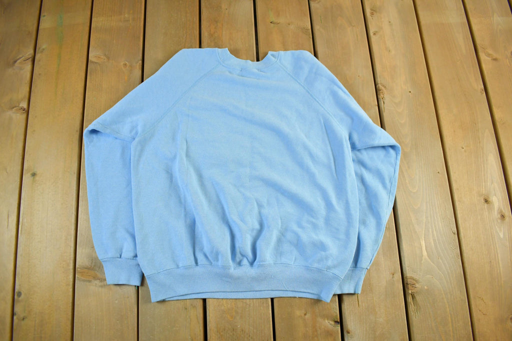 Vintage 1990s Golf Floral Crewneck Sweatshirt Men's Small / 90s Raglan Crewneck / Vintage Sportswear