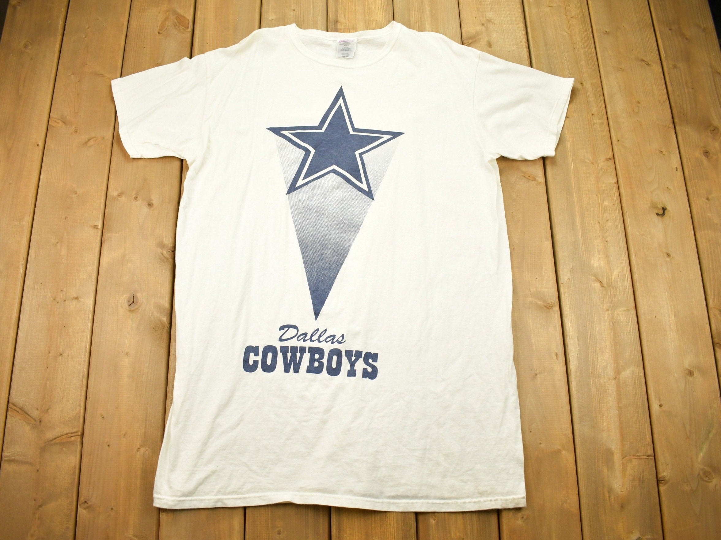 Vintage 1990s Dallas Cowboys NFL Graphic Pajama T Shirt