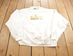 Vintage 1990s Marriott World Class Team Embroidered Crewneck Sweatshirt Made In USA