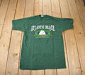 Vintage 1990s Atlantic Beach North Carolina Souvenir Travel T Shirt Made In USA