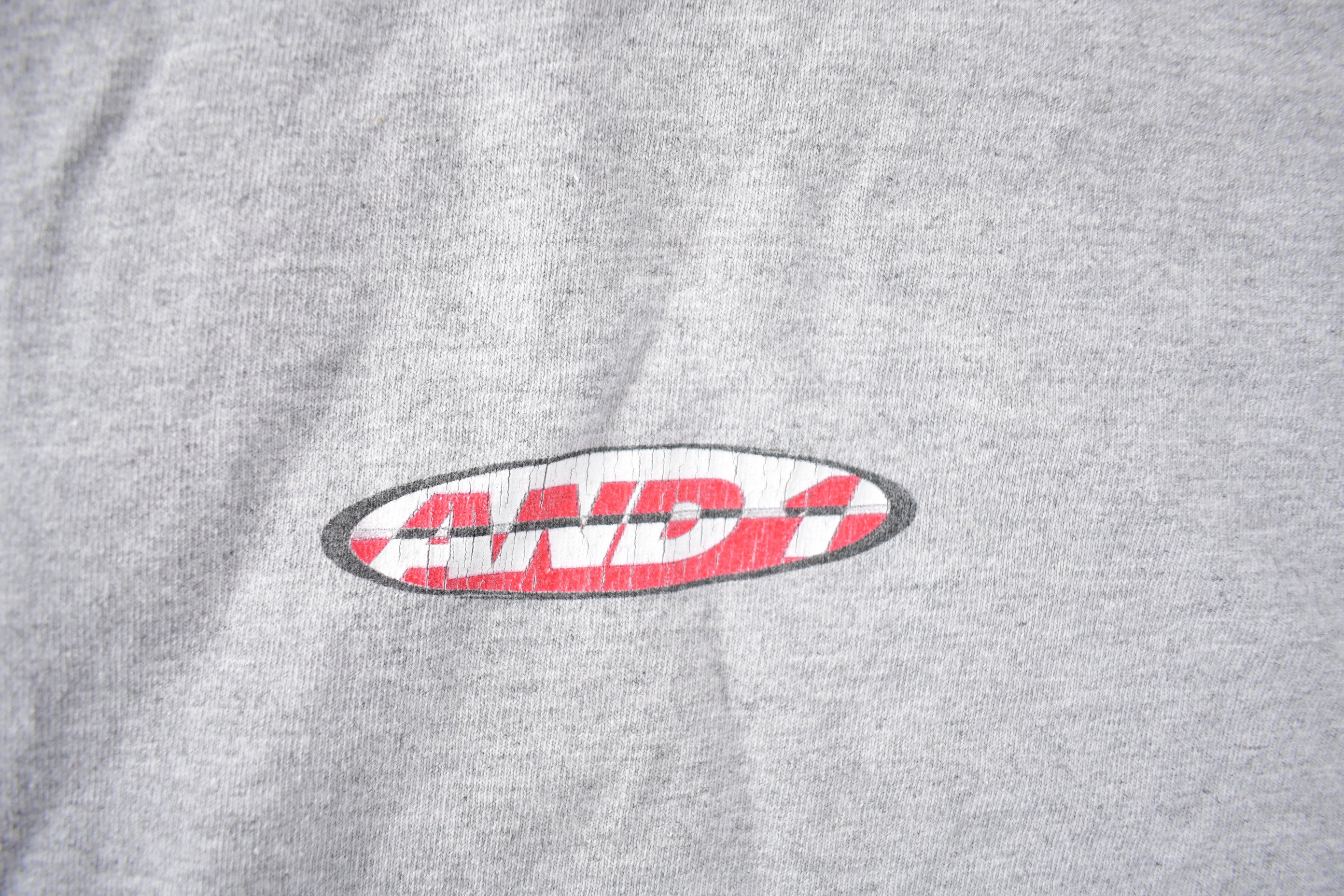 Vintage 1990s And 1 Basketball T Shirt Made In USA Size XL