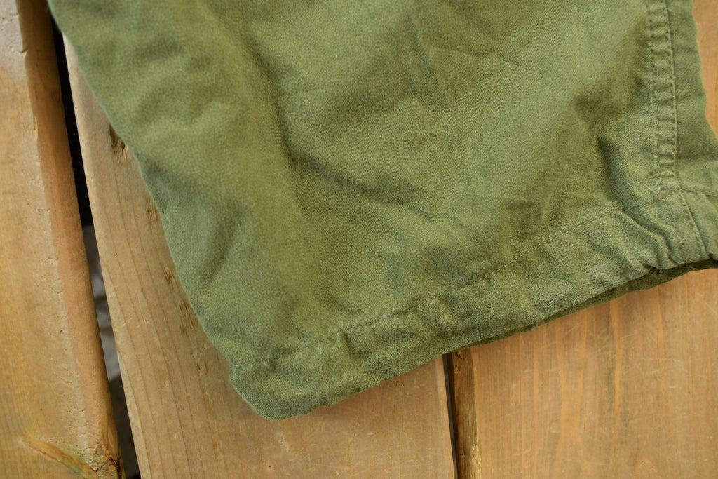 Vintage 1971 OG 107 Military Cargo Field Trousers Size 32 x 31