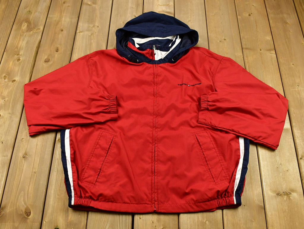 Vintage 1990s Tommy Hilfiger Full Zip Windbreaker