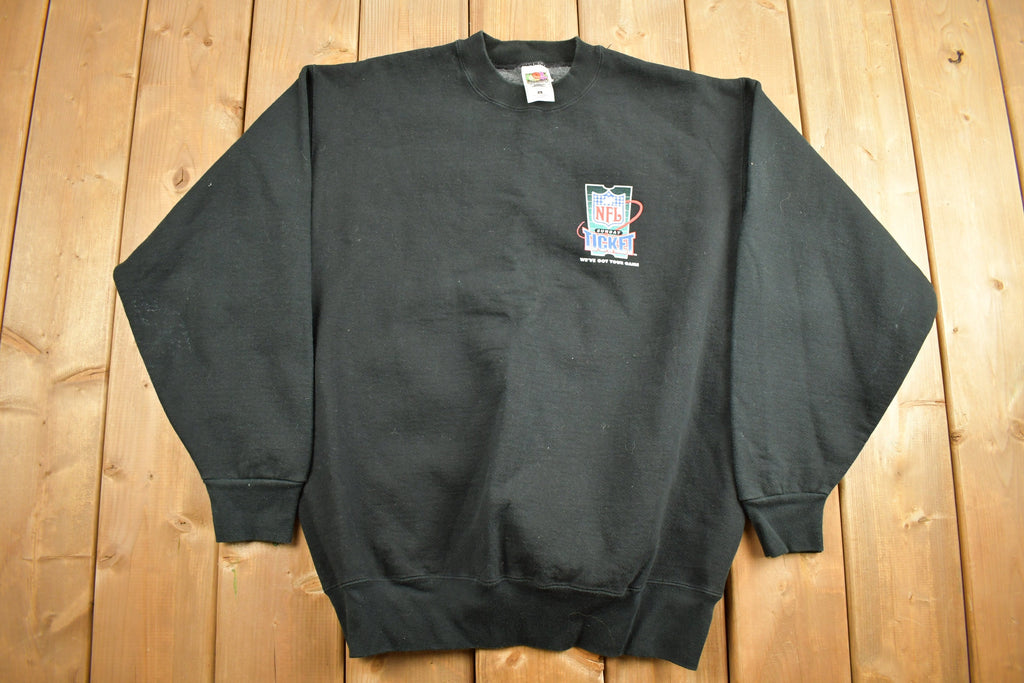 Vintage 1990s NFL Sunday Ticket Crewneck Sweatshirt