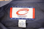Vintage 1990s Cadre Athletic 20 Graphic Print Crewneck Sweatshirt Men's L