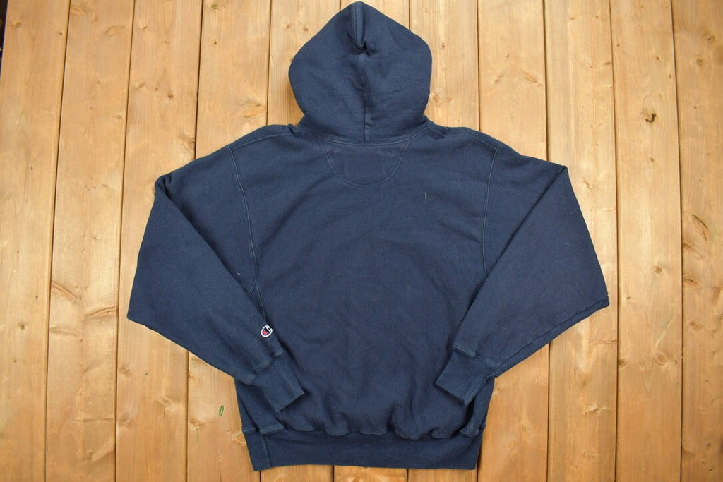 Vintage 1990s Champion Reverse Weave Oilers Hoodie