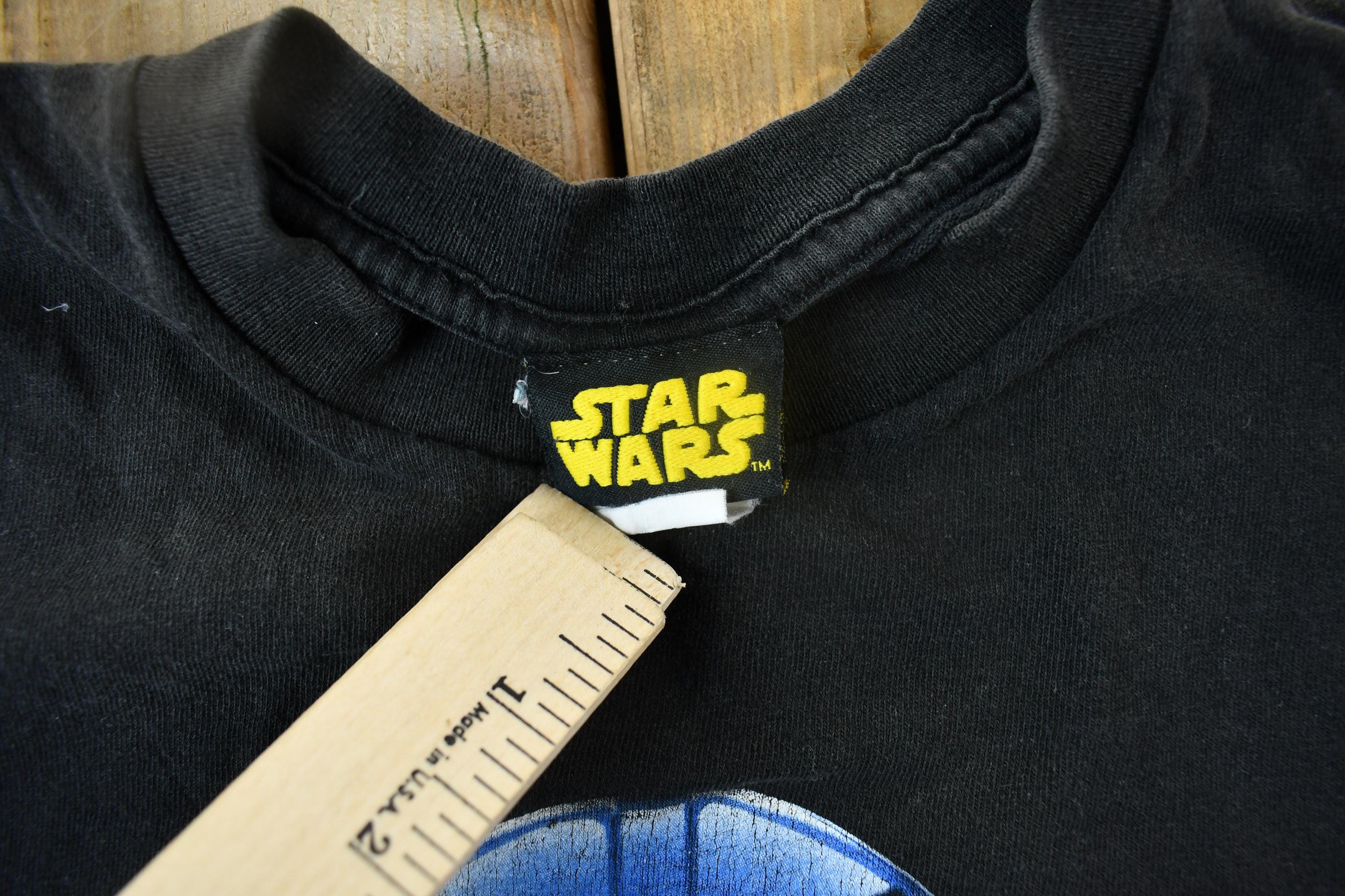 Vintage Y2K Star Wars Darth Vader Clone Wars Graphic Youth Sized T-Shirt / Vintage Star Wars / Vader Shirt