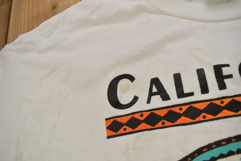 Vintage 1990s California Sun Graphic Souvenir T Shirt