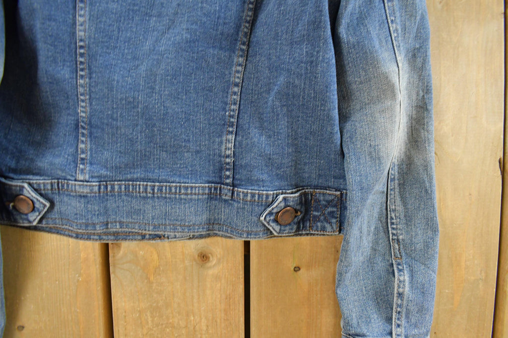 Vintage Y2K Ana A New Approach Denim Trucker Jean Jacket Women's Small