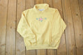 Vintage 1990s Bizzit Cute Floral Embroidered Collared Sweater