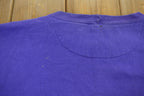 Vintage 1990s GAP Blank Deep Purple Crewneck Sweatshirt