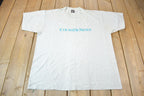 Vintage 1990s The Courier News Single Stitch Graphic T-Shirt Made In USA