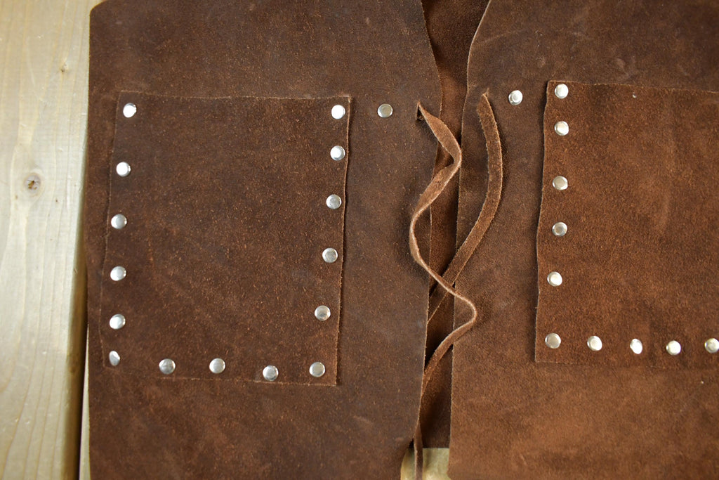 Vintage 1970s Timberwolf Suede Leather Western Vest Women's S