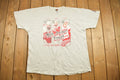 Vintage 1990s The Grind Line Detroit Red Wings NHL Graphic T-Shirt