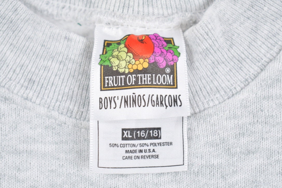 Vintage 1990s Fruit Of The Loom Blank Crewneck Sweatshirt