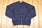 Vintage 1970s The Fox Sweater Knit Cardigan Men's M