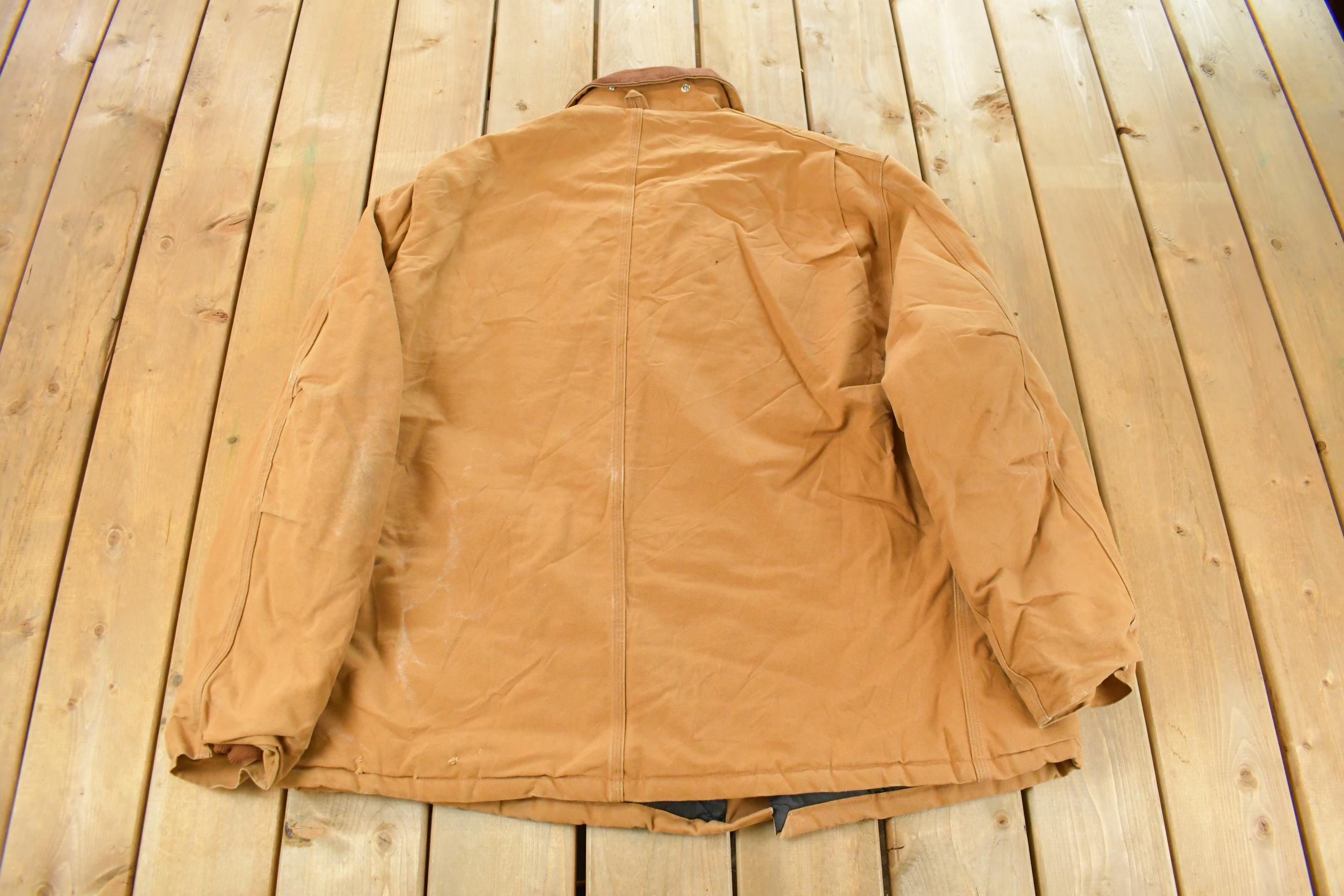 Vintage 1990s Carhartt Traditional Jacket Men's 3XL