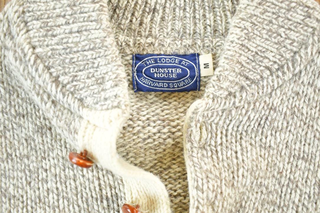 Vintage 1990s Dunster House Knit Abstract Pattern Crewneck Sweater Mens M  90s Crewneck  Preppy Knits  Wool Blend  Cotton Blend