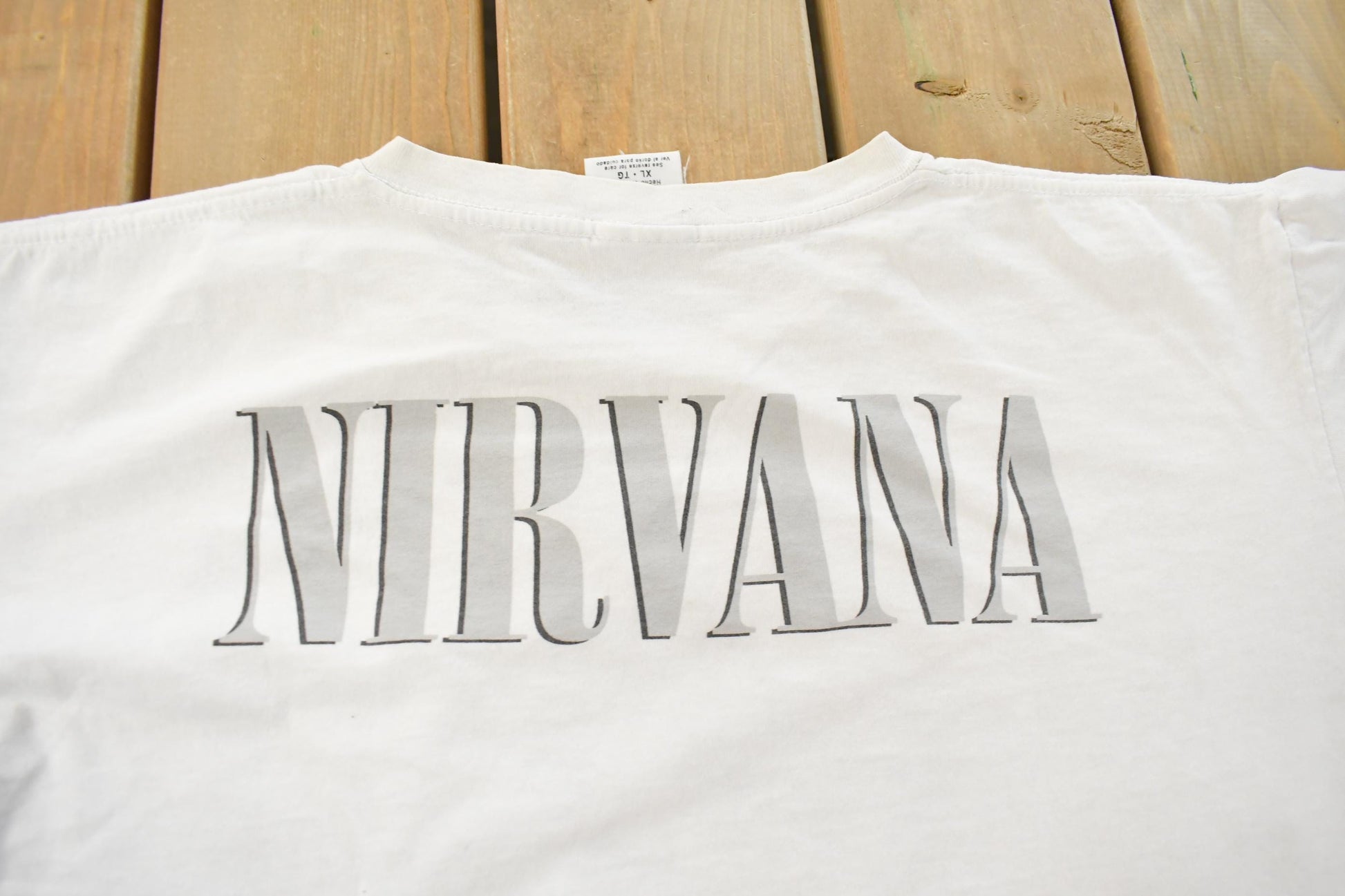 Vintage 1996 Nirvana Graphic Band T-Shirt Men's XL