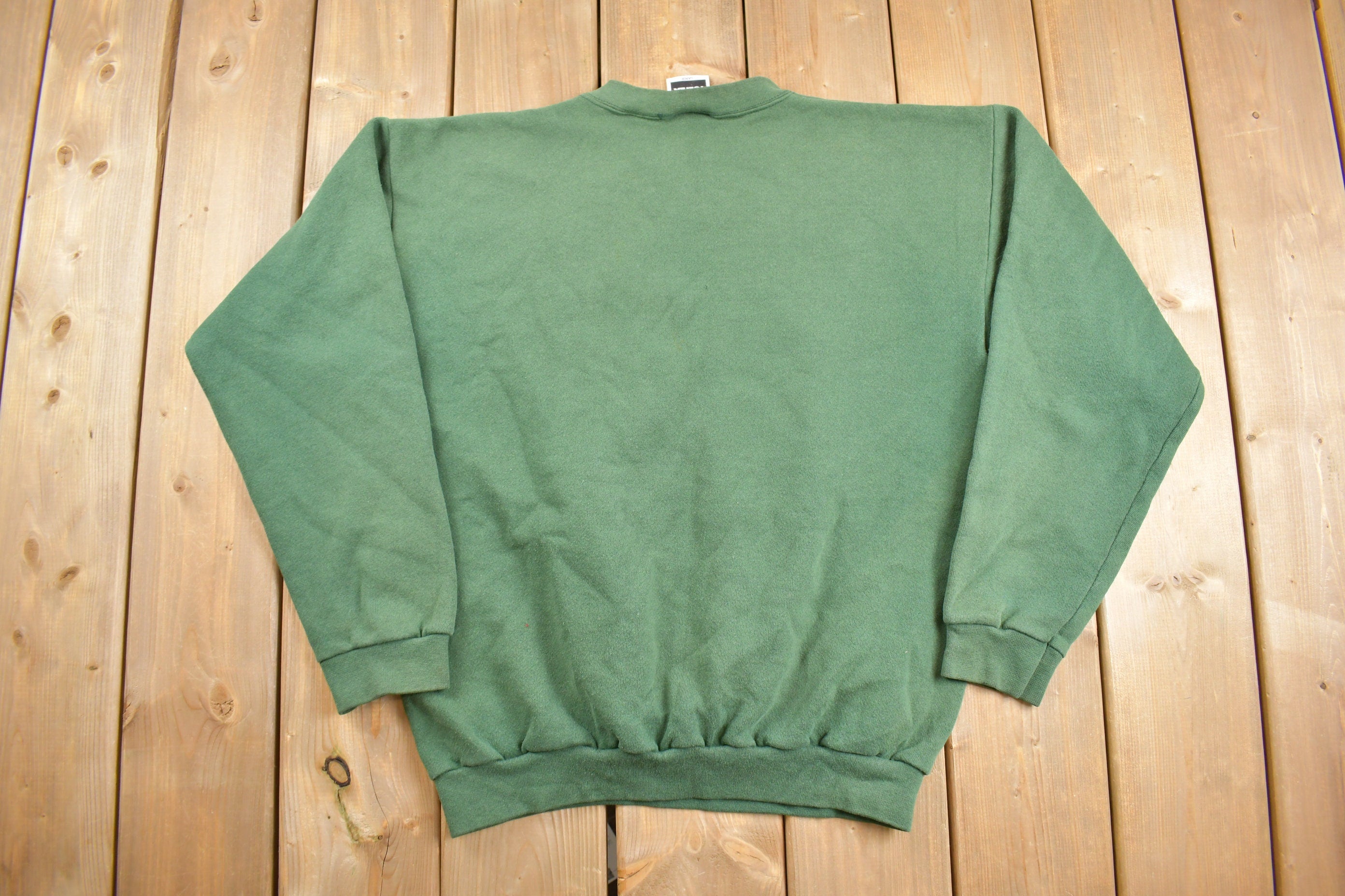 Vintage 1990s Deer Theme Crewneck Sweater