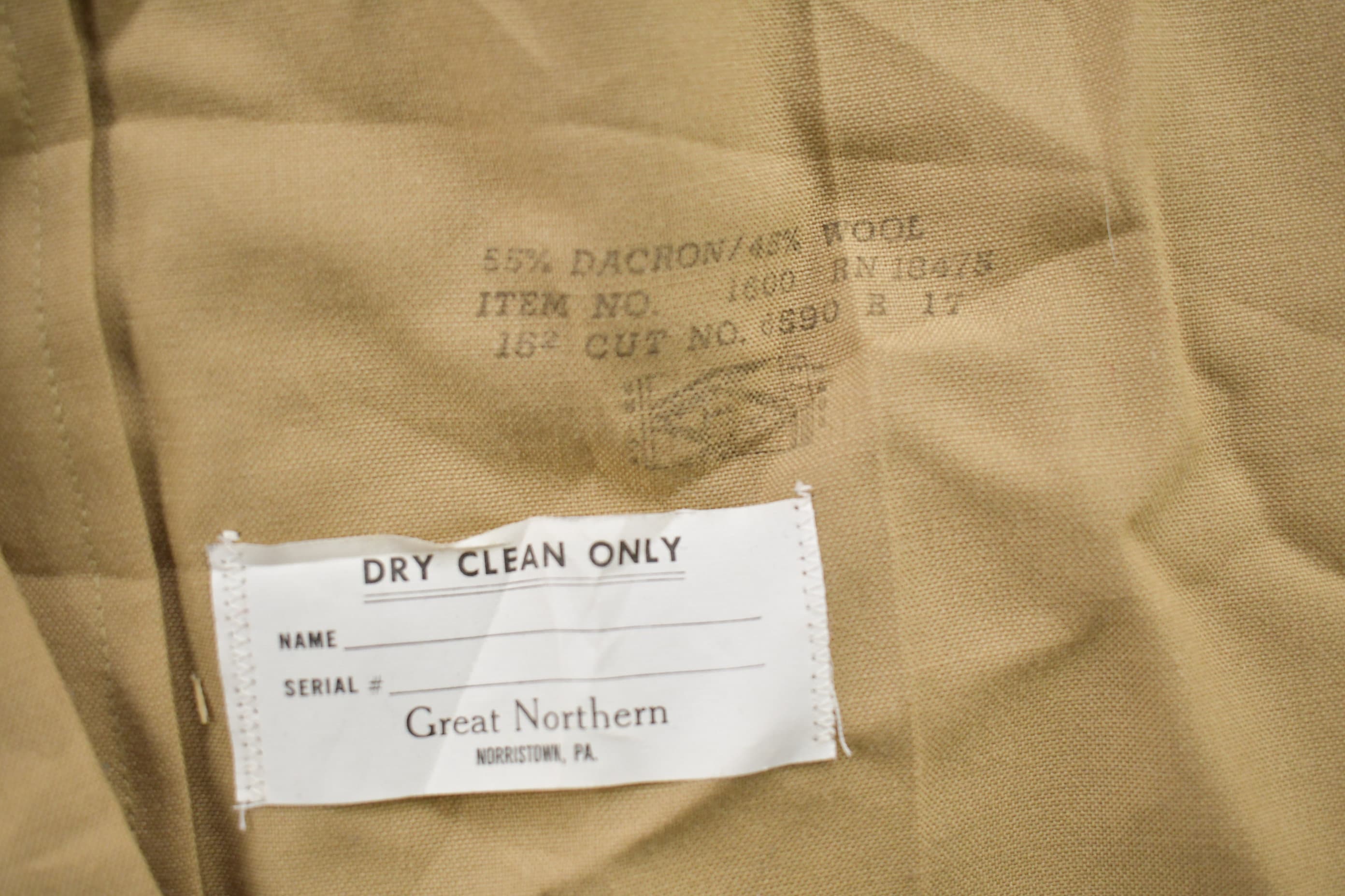 Vintage 1990s Great Northern USMC Blank Button Up Military Shirt