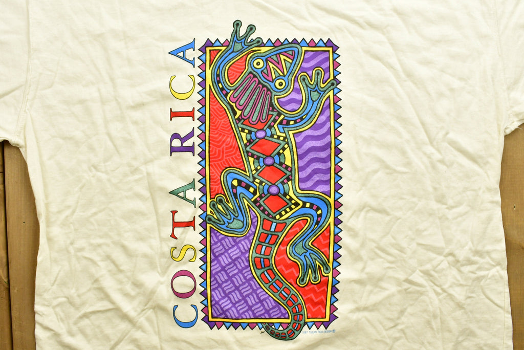 Vintage 1997 Costa Rica Lizard T-Shirt