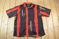 Vintage 1990s Giogio Berttynari Abstract Button Up Shirt