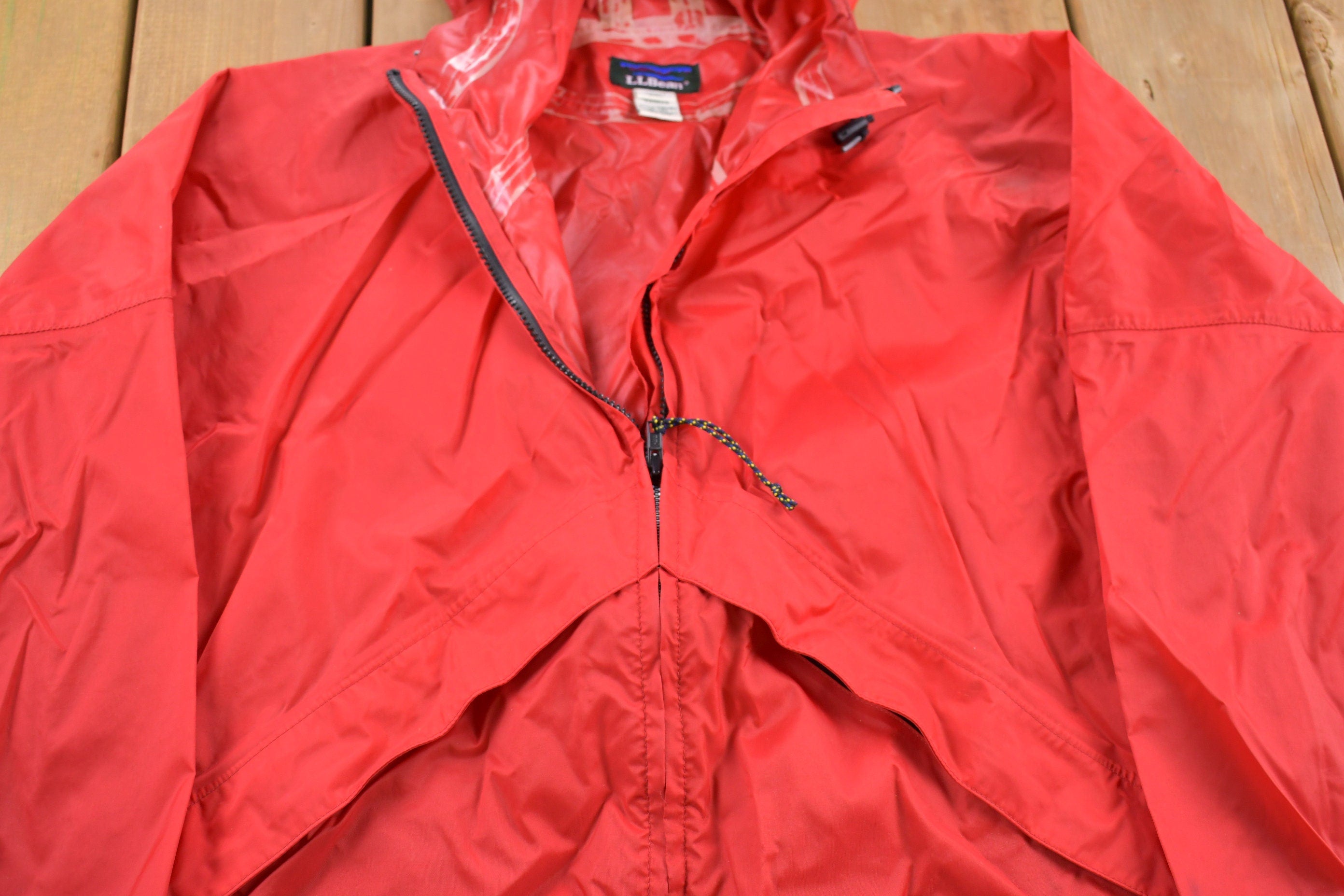 Vintage 1990s LL Bean Rain Repellant Windbreaker Jacket
