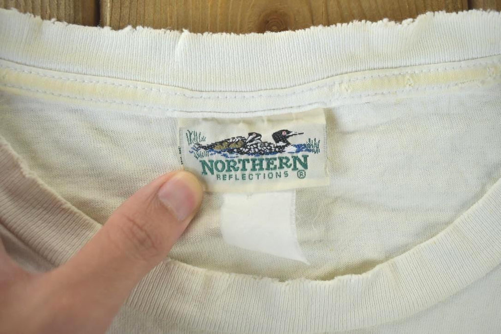 Vintage 1990s Northern Reflections Three Dogs In Graphic T-Shirt
