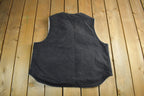 Vintage 1990s Carhartt Sherpa Lined Jacket Vest Mens XL