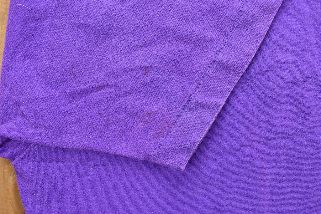 Vintage 1990s Life Is Precious Purple T-Shirt