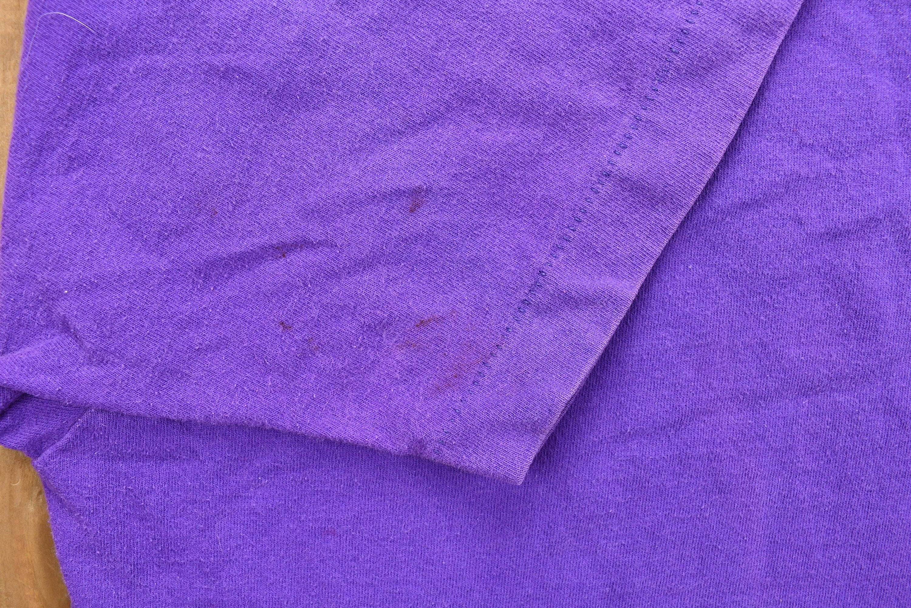 Vintage 1990s Life Is Precious Purple T-Shirt