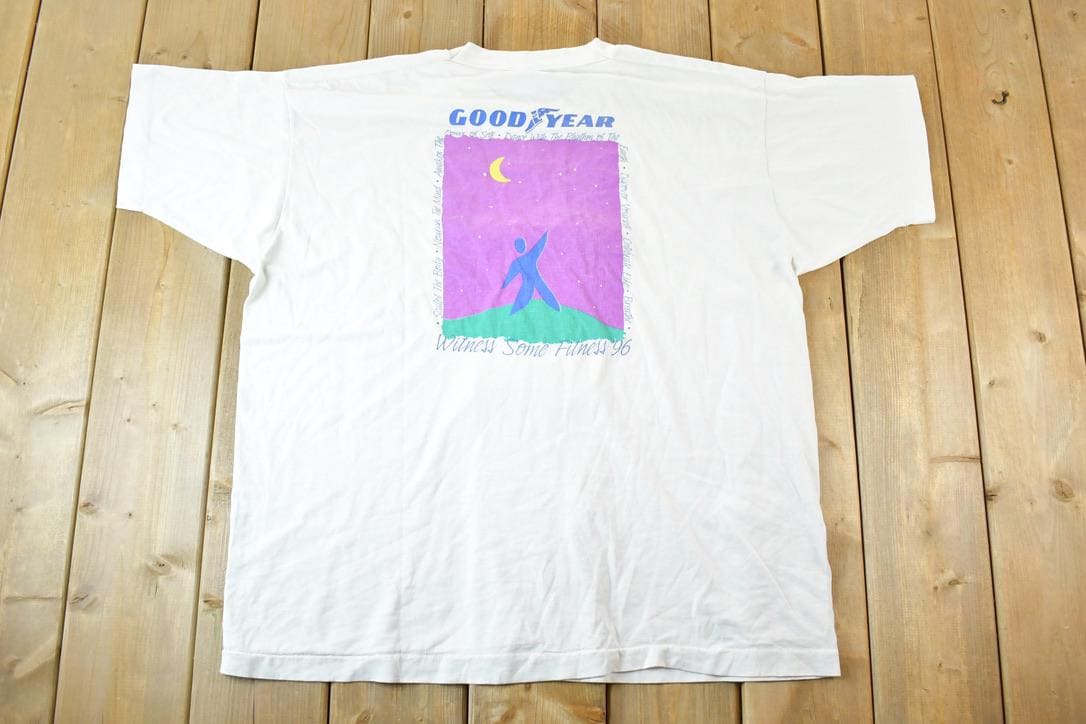 Vintage 1996 GoodYear Corporate Challenge Souvenir T-Shirt Men's XL