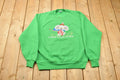 Vintage 1990s Cute Green Christmas Crewneck Sweater