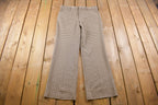 True Vintage 1960's Plaid Trousers 36 x 31