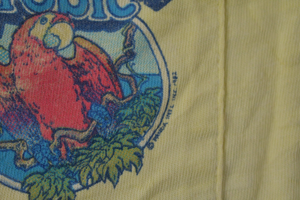 Vintage 1982 Hawaiian Tropic Graphic Pocket T Shirt