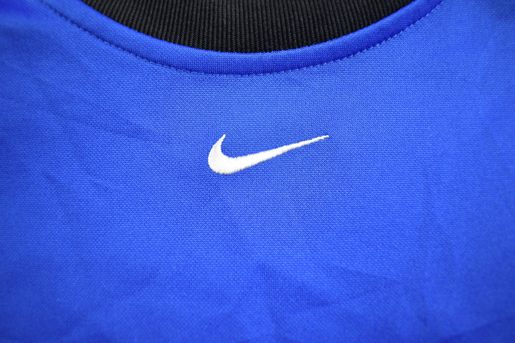 Vintage 2000s Nike Embroidered Silk T-Shirt