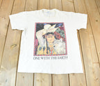 Vintage 1992 One With The Earth Souvenir Travel T-Shirt