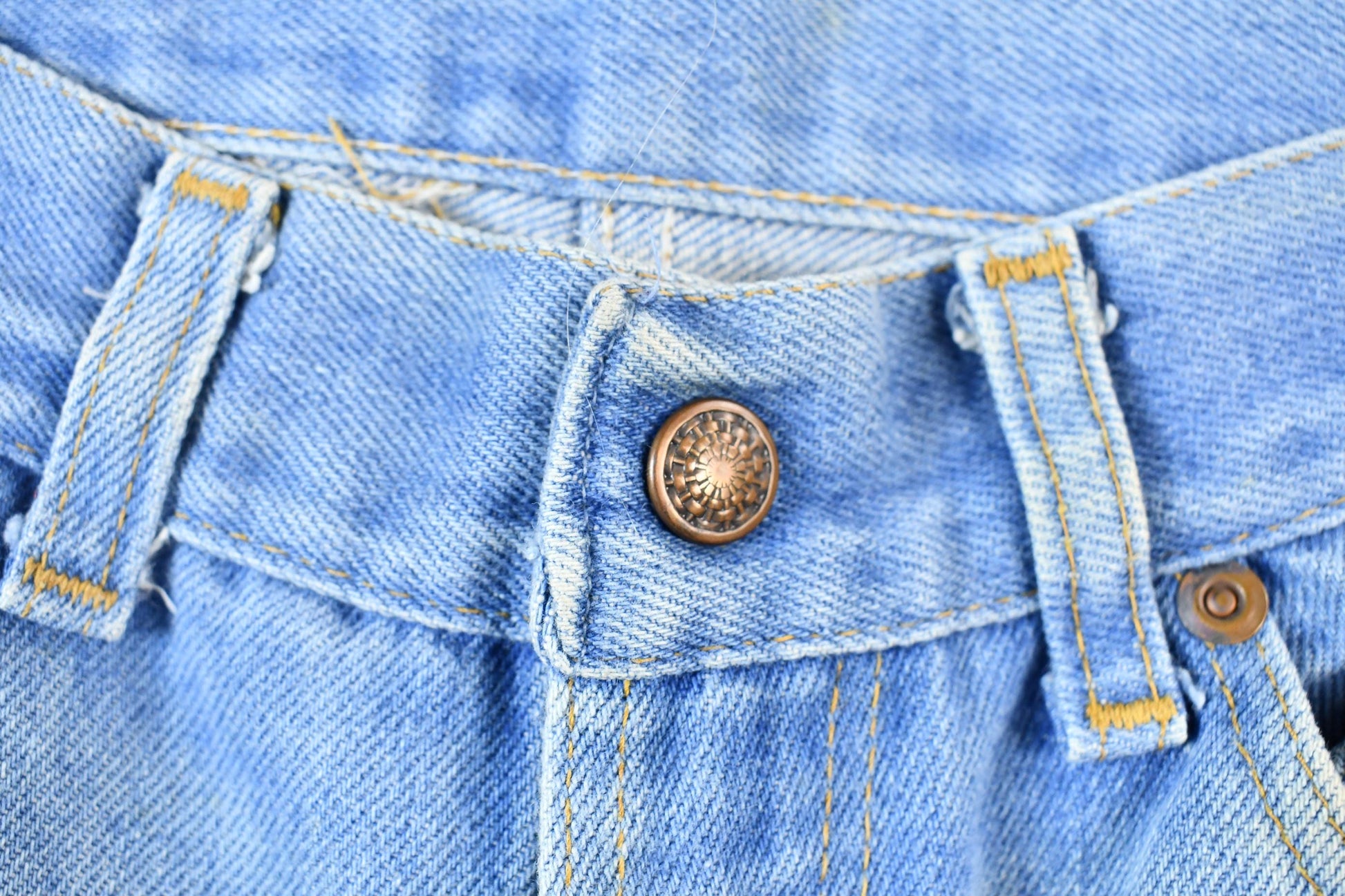 Vintage 1980s Distressed Women's Sears Perma Prest Jeans Size 24 x 22