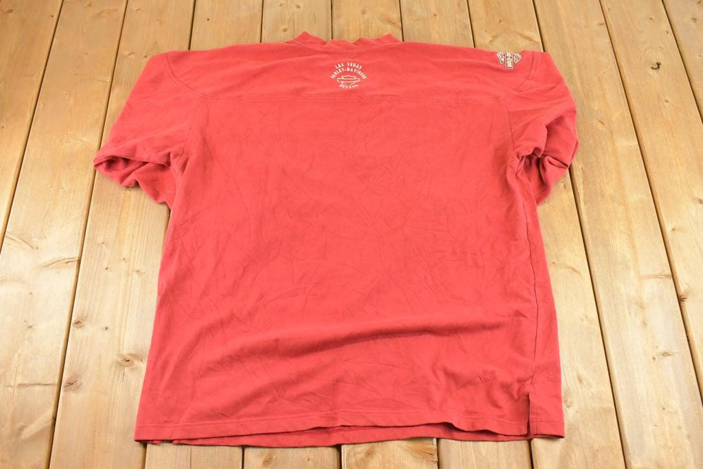 Vintage 1990s Harley Davidson Souvenir Motorcycle Crewneck Shirt Mens L  90s Crewneck  Travel Vacation Sweater  Vintage Sweatshirt