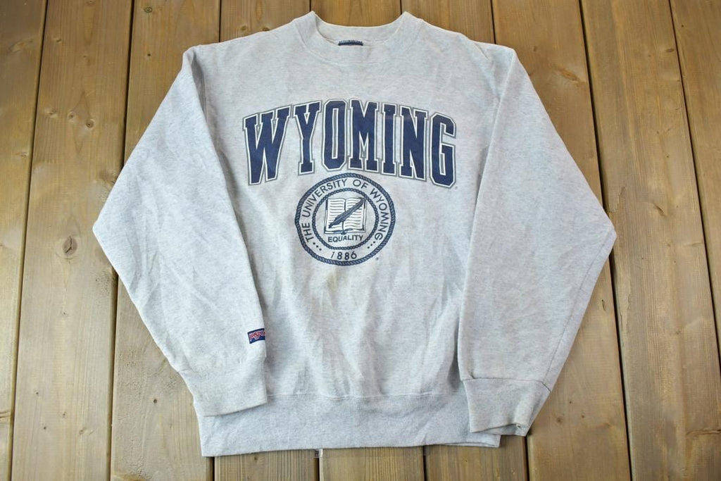 Vintage 1990s Jansport University Of Wyoming Collegiate Crewneck